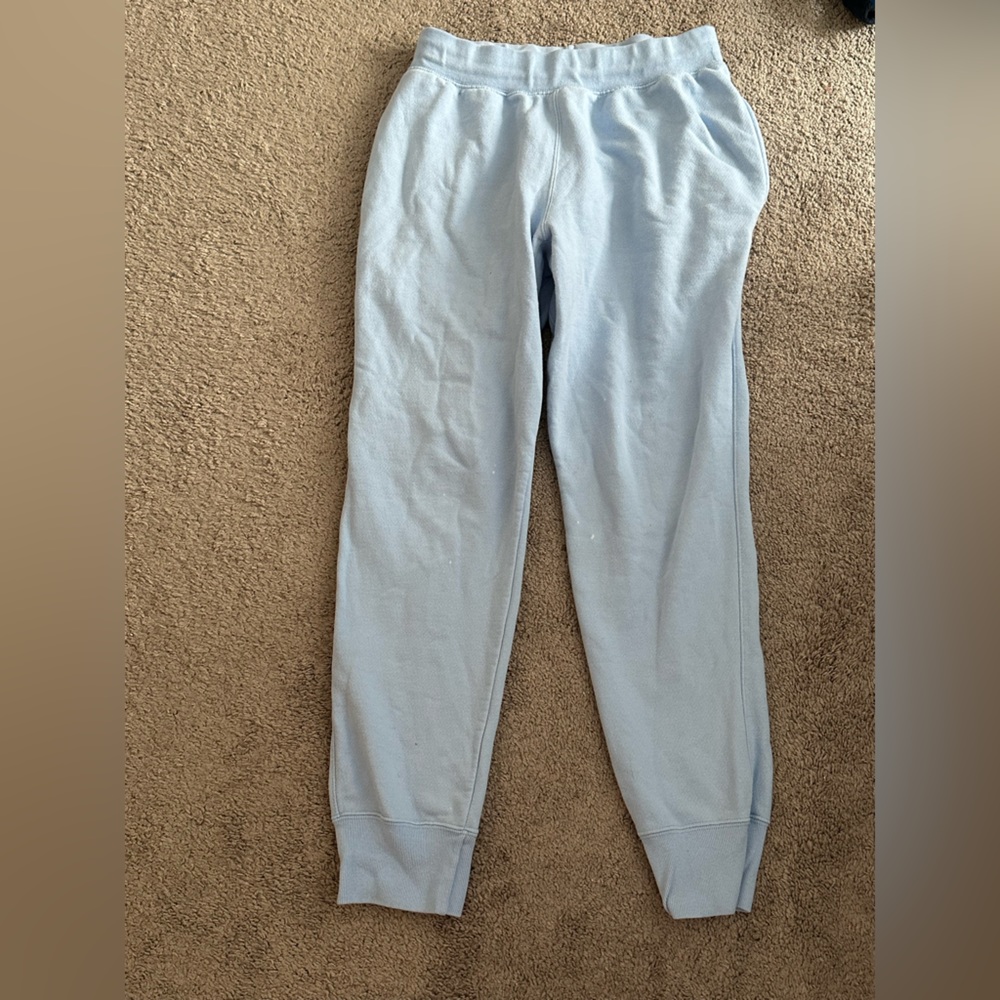 Champion powder blue joggers size L